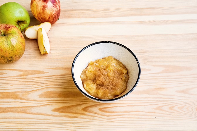 Compote pommes et pêches
