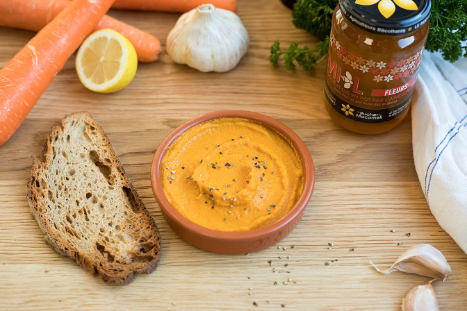 Dip de carottes à la marocaine